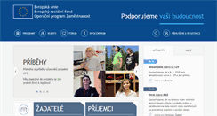 Desktop Screenshot of esfcr.cz